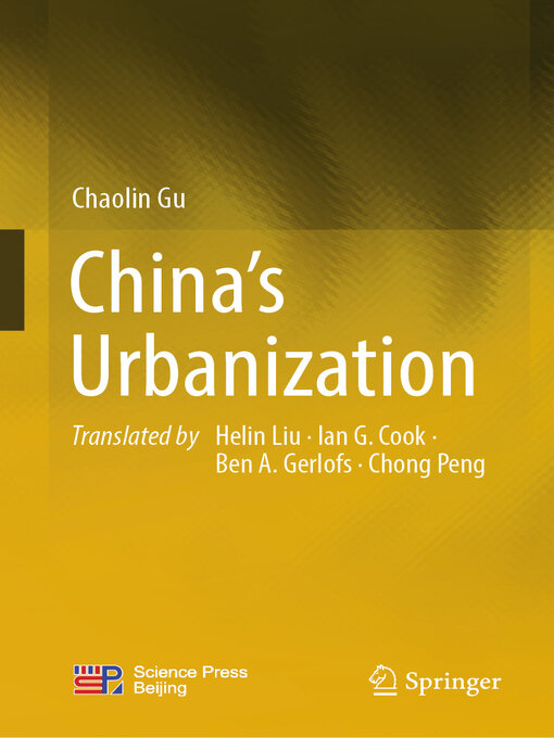 Title details for China's Urbanization by Chaolin Gu - Available